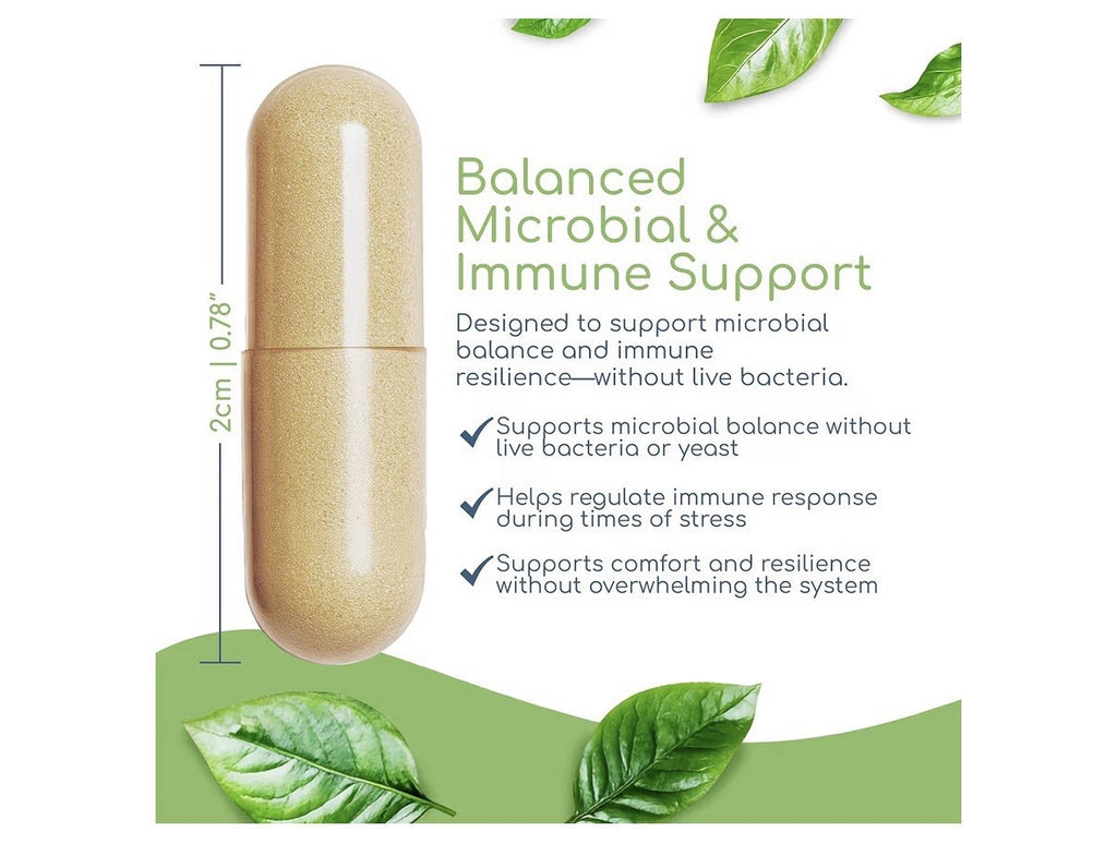 Return Healthy Herbal Biotic Immune Support Microbial Levels Support 120 Capsule