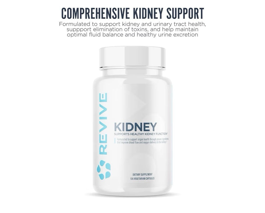 Revive Kidney Supports Healthy  Kidney Function Cleanse Detox for Men & Women