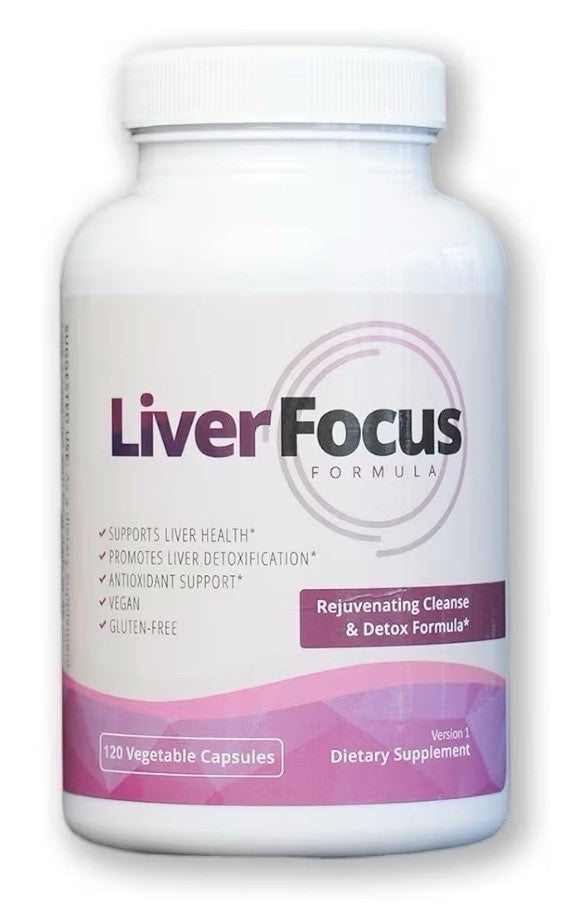 Health Focused Liver Focus Supplement with Milk Thistle Alpha Lipoic Acid 120Cap