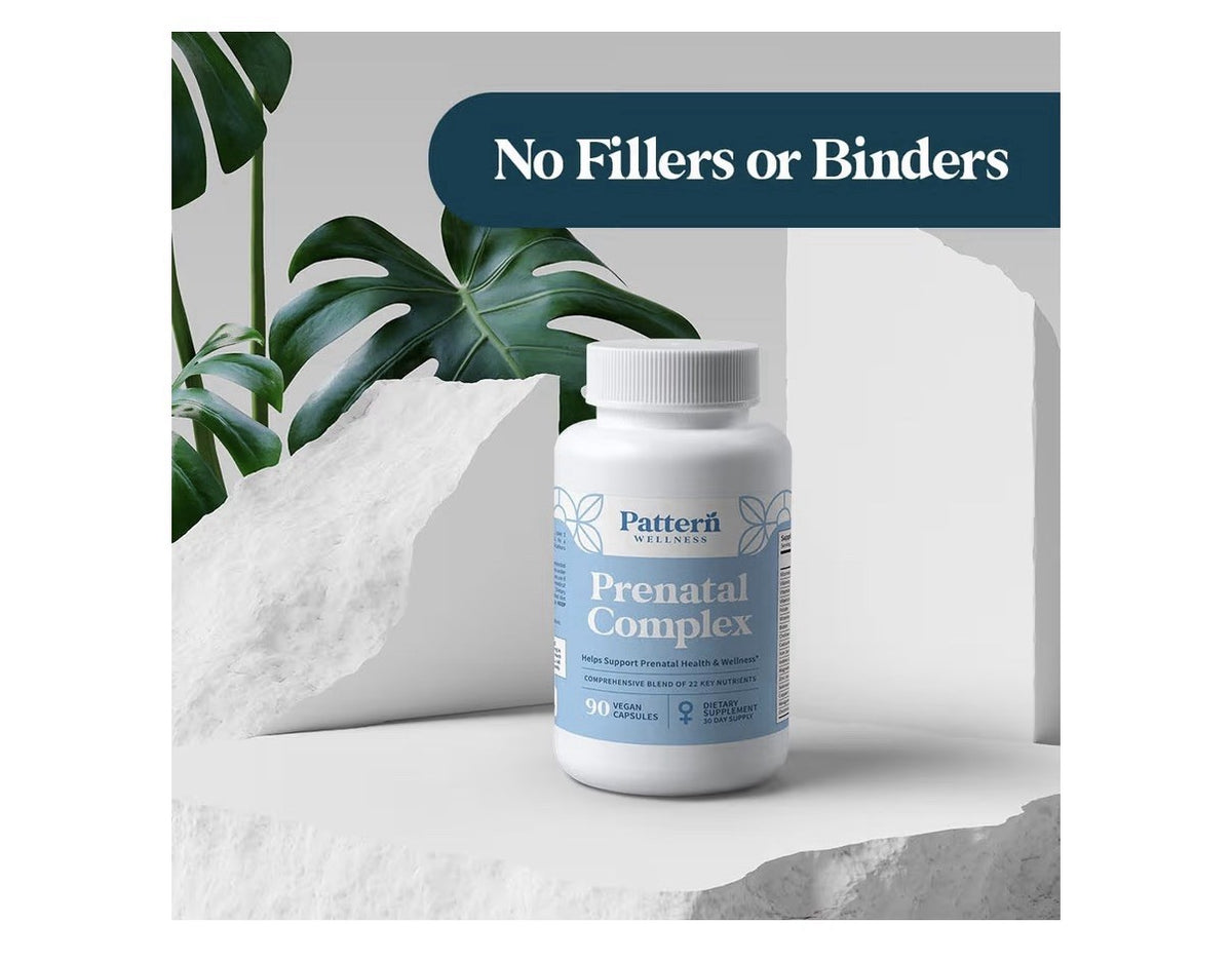 Pattern Wellness Prenatal Complex Supports Parental Health & Wellness for Women