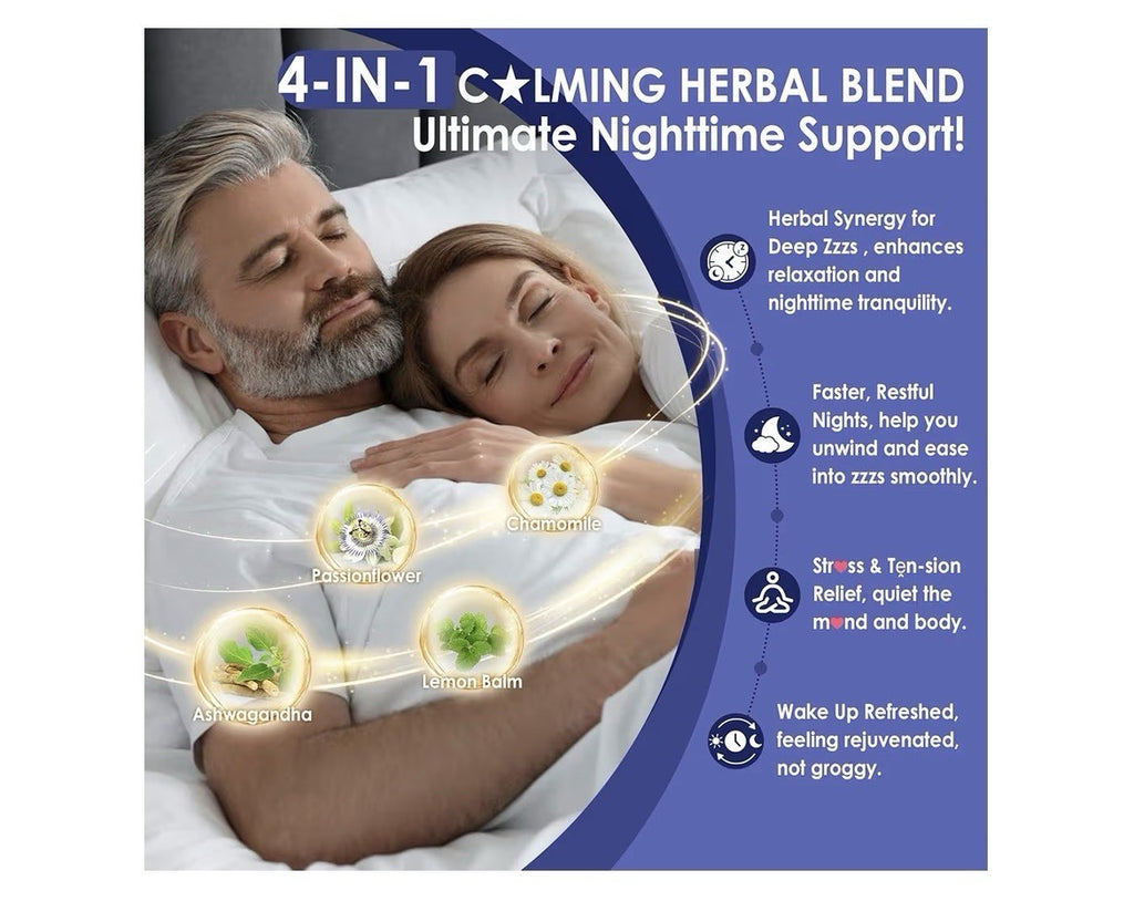 2 Pack NEVISS Melatonin 50 mg With MSM, Magnesium, Vitamin D3 Fast Acting
