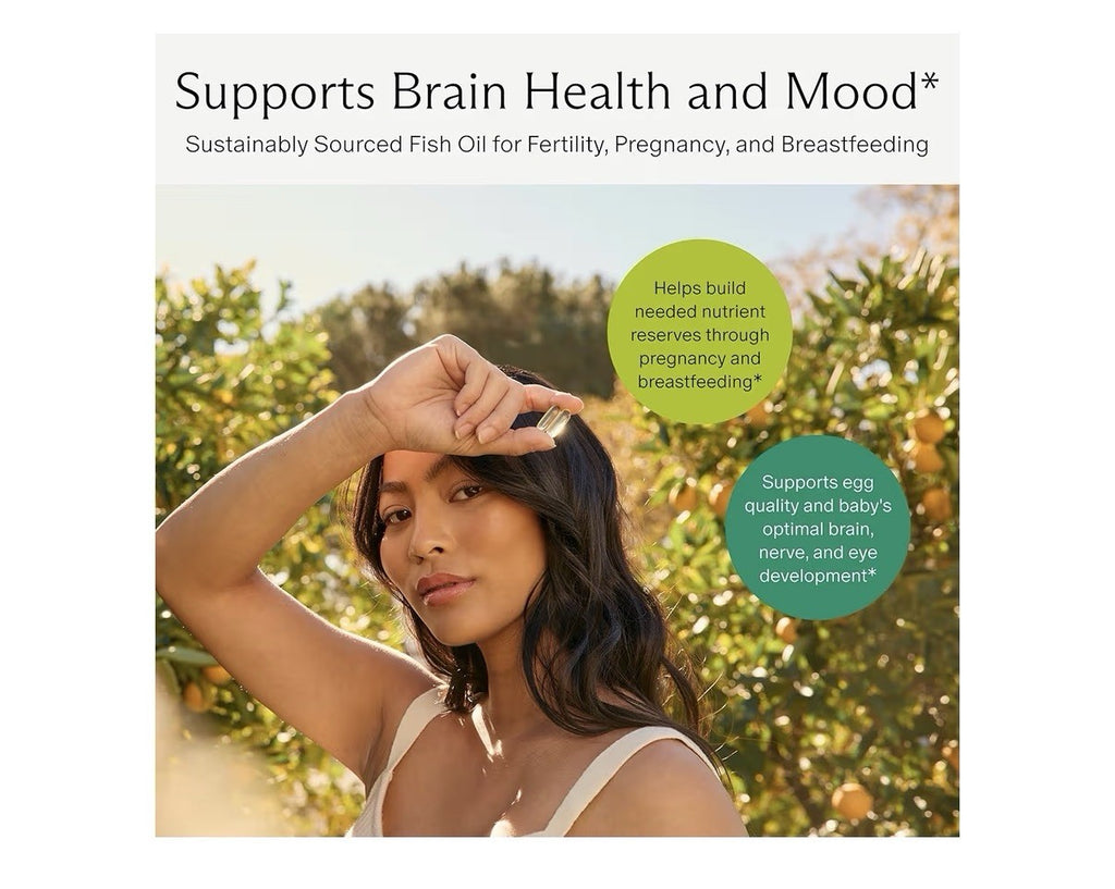 Needed. Prenatal Omega-3 High Potency Dose of Sustainably Sourced Fish Oil 120sg