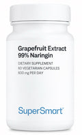 Supersmart Grapefruit Extract 99% Naringin 600mg per Day 60 Vegetarian Capsules