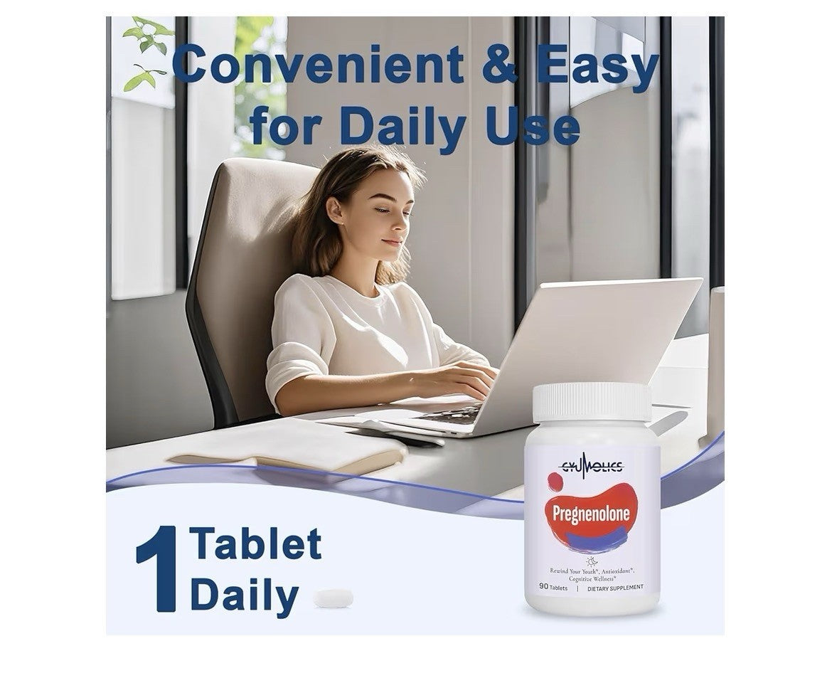 2 Pack Gyumolics Pregnenolone Rewind Your Youth Antioxidant Cognitive Wellness