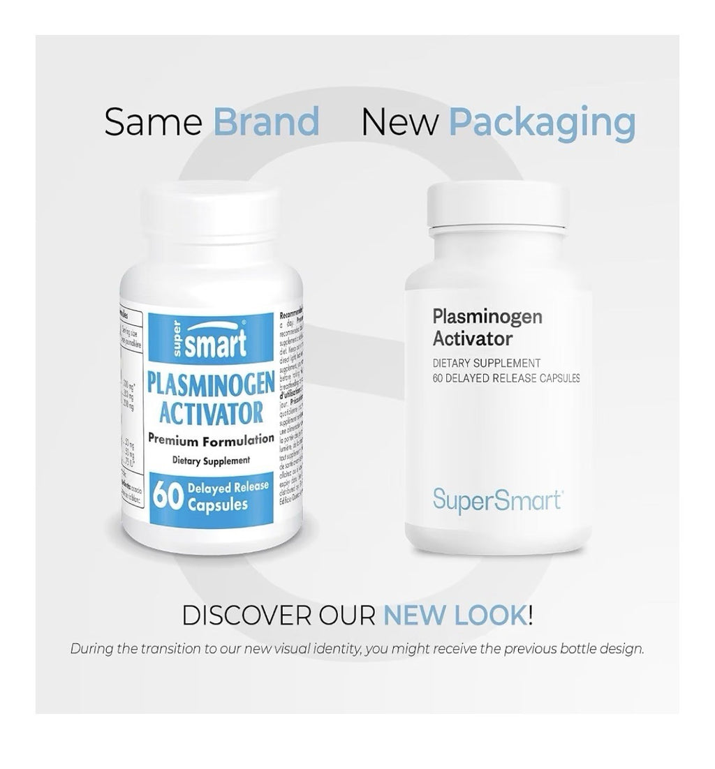 Supersmart Plasminogen Activator Advanced Formula with 60 Capsules