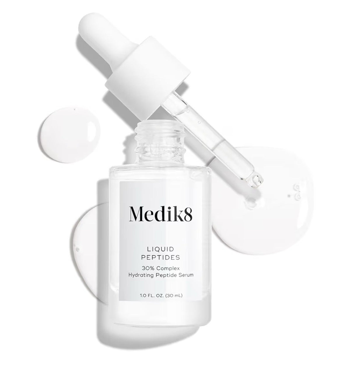 Medik8 Liquid Peptides 30% Complex Hydrating Peptide Face Serum For Women & Men