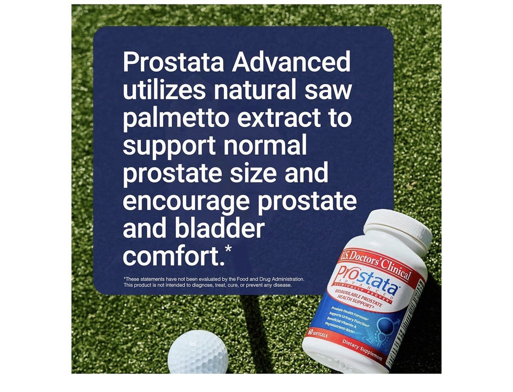 U.S. Doctors' Clinical Prostata Prostate Health Formula for Men 60 Softgels
