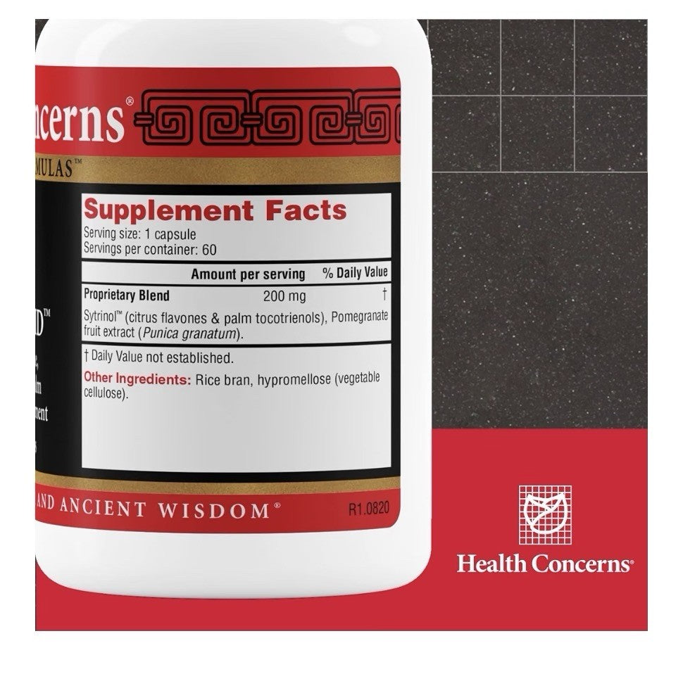 Health Concerns Polilipid Cardiovascular Support Cholesterol Heart Health 60caps
