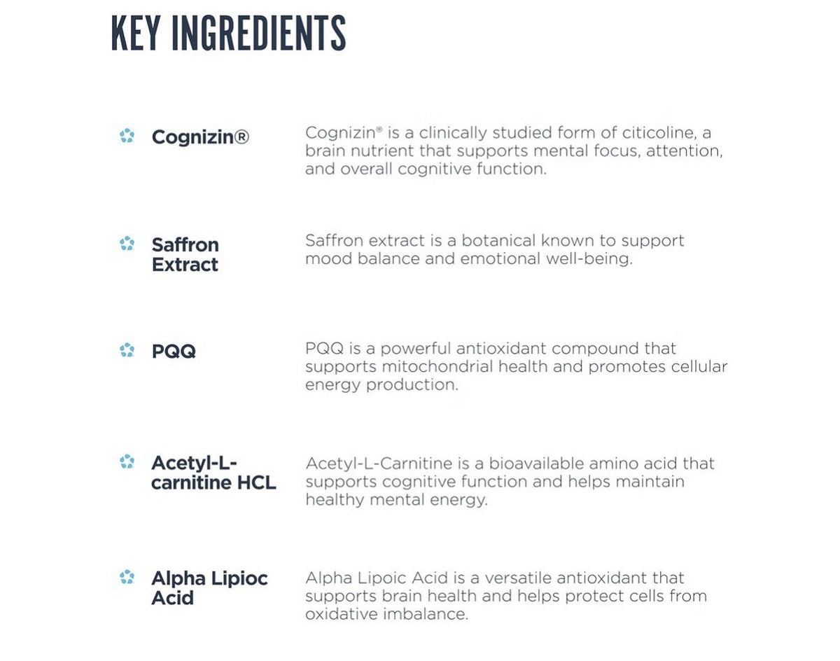 Revive Brain for Nootropic Support For Cognitive Health Memory Motivation 150cap