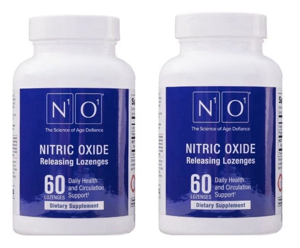 N1O1 Nitric Oxide Lozenges Nitric Oxide Supplement Daily Health 120Lozenge 2Pack