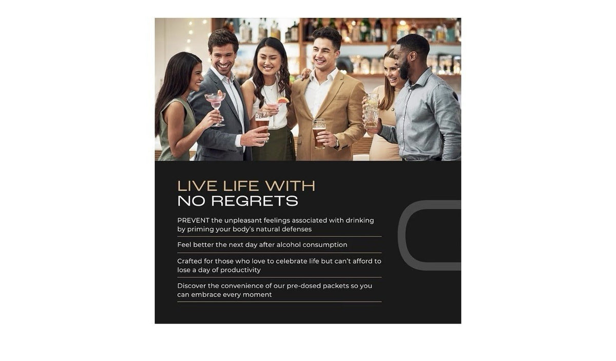 2 Packs CAPSULYTE Pregame Prevent Feeling Awful After Drinking Alcohol Aid Liver