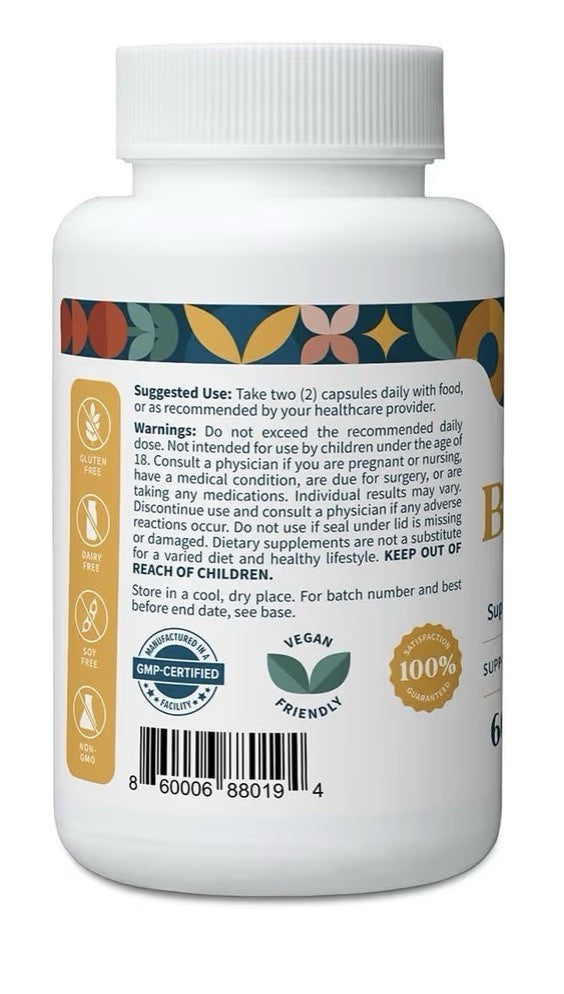 2Pack Pattern Wellness Berberine Supports Healthy Cholesterol Blood Sugar Levels