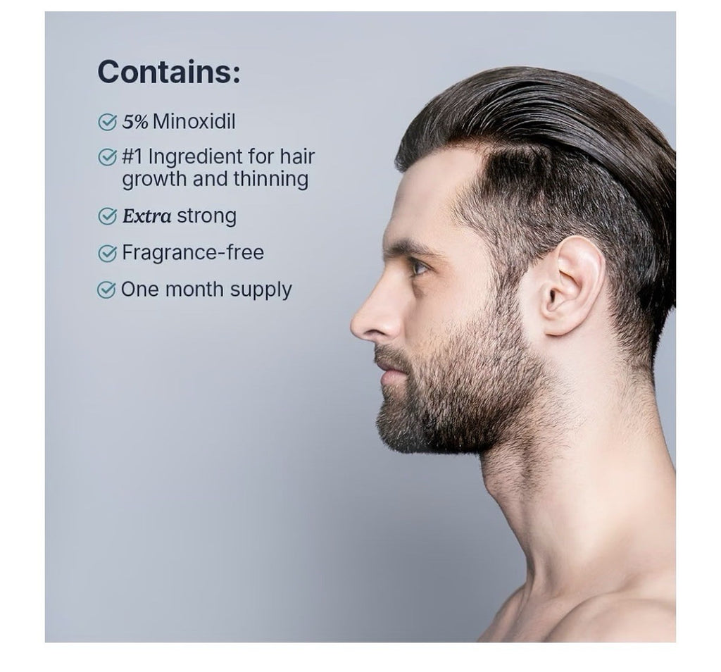 Santo Remedio Men’s Hair Regrowth Treatment Stimulate Reduce Hair Loss Pack Of 3