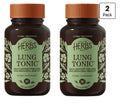 2 Pack Herbs Etc. Lung Tonic Herbal Supplement Clear Breathing Bronchial Health