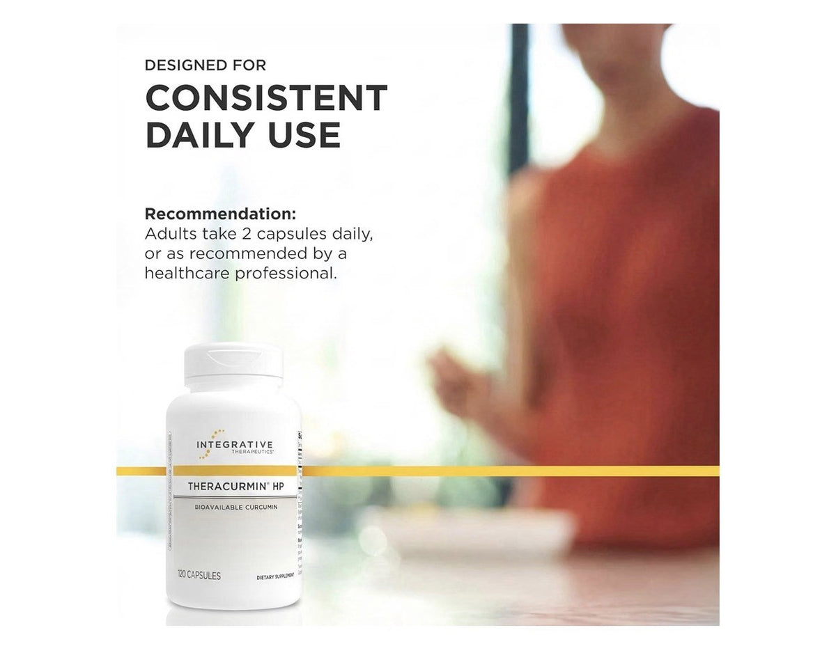 Integrative Therapeutics Theracurmin HP Curcumin Heart Joint Health Support 120c