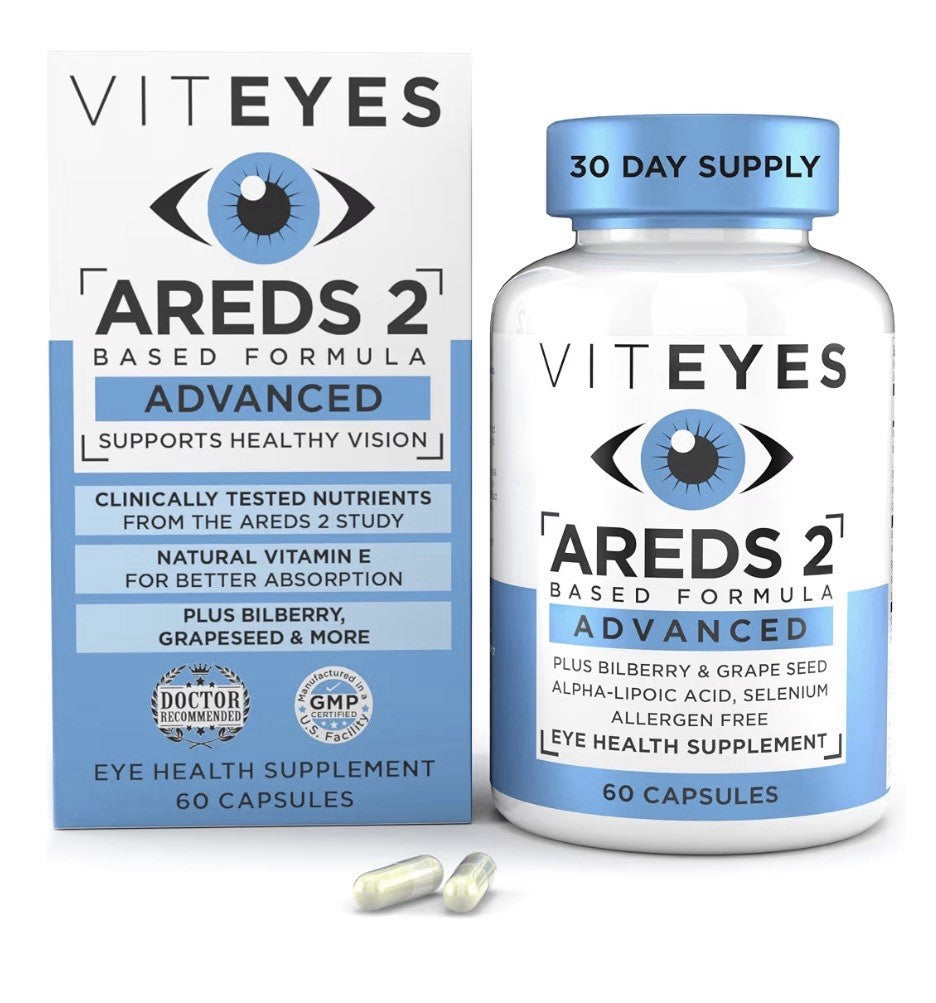 Viteyes AREDS 2 Advanced Based Formula Eye Macular Vision Health Support 60 caps