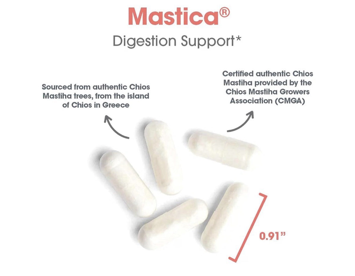 Allergy Research Group ARG Mastica Digestive Support Hypoallergenic 60 Capsules