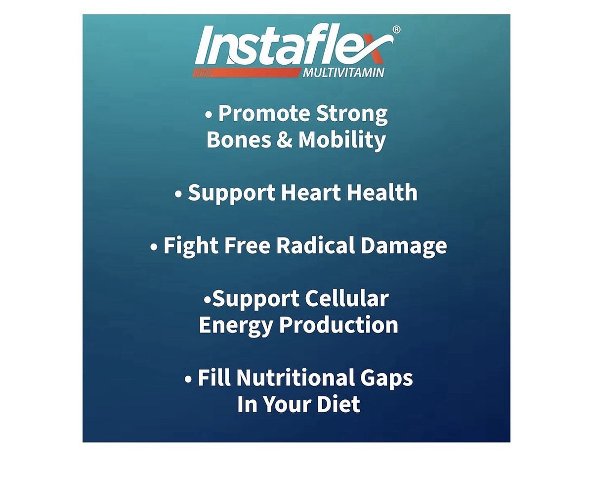 Instaflex Multivitamin Complete Nutrition Mobility Bone Health Antioxidant 90Tab