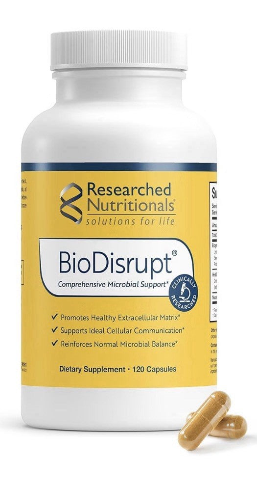 Researched Nutritionals BioDisrupt Comprehensive Microbial Support 120 Capsules