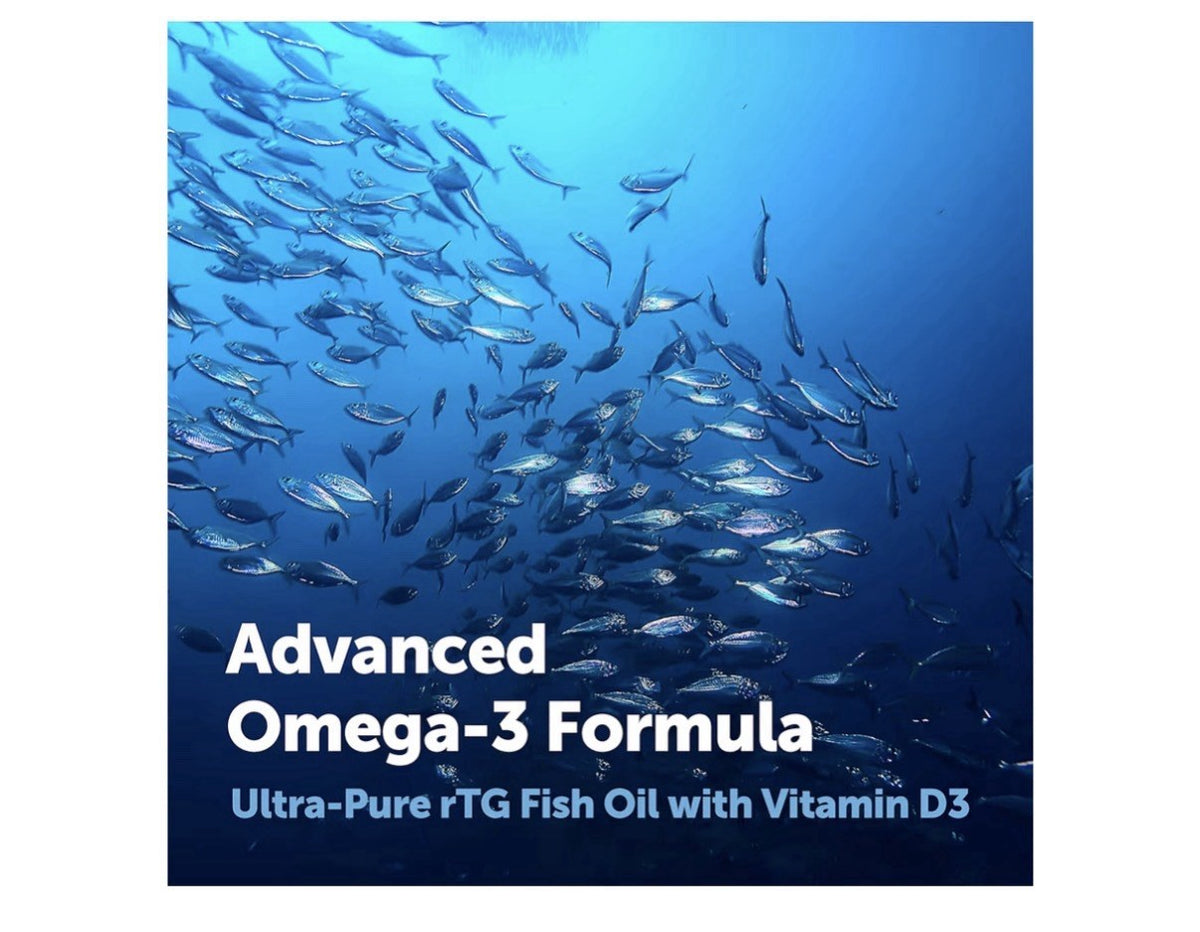 Micro Ingredients Supreme Omega-3 Fish Oil With EPA & DHA 60 Softgels