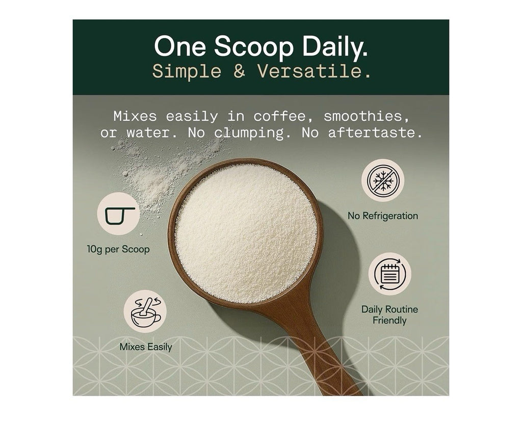 Adapt Naturals Bio-Avail Collagen+ Grass Fed Collagen Peptides Women Men 300gram