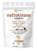 Micro Ingredients Nattokinase 4,000 FU Per Serving 240 Softgels