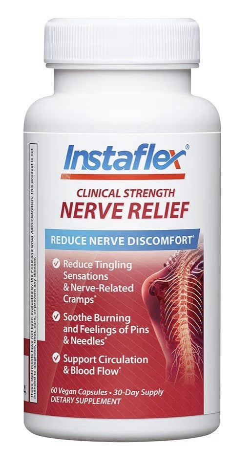 Instaflex Nerve Relief Clinical Strength Reduce Nerve Discomfort Soothe Burning