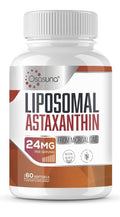 Osasuna Liposomal Astaxanthin Supplement 24 MG Maximum Absorption 60 Softgels