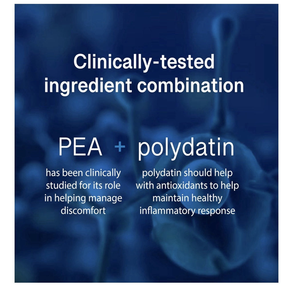 PEAlif Pea + Polydatin For Bladder Pelvic Discomfort Urinary Health Support 60ca