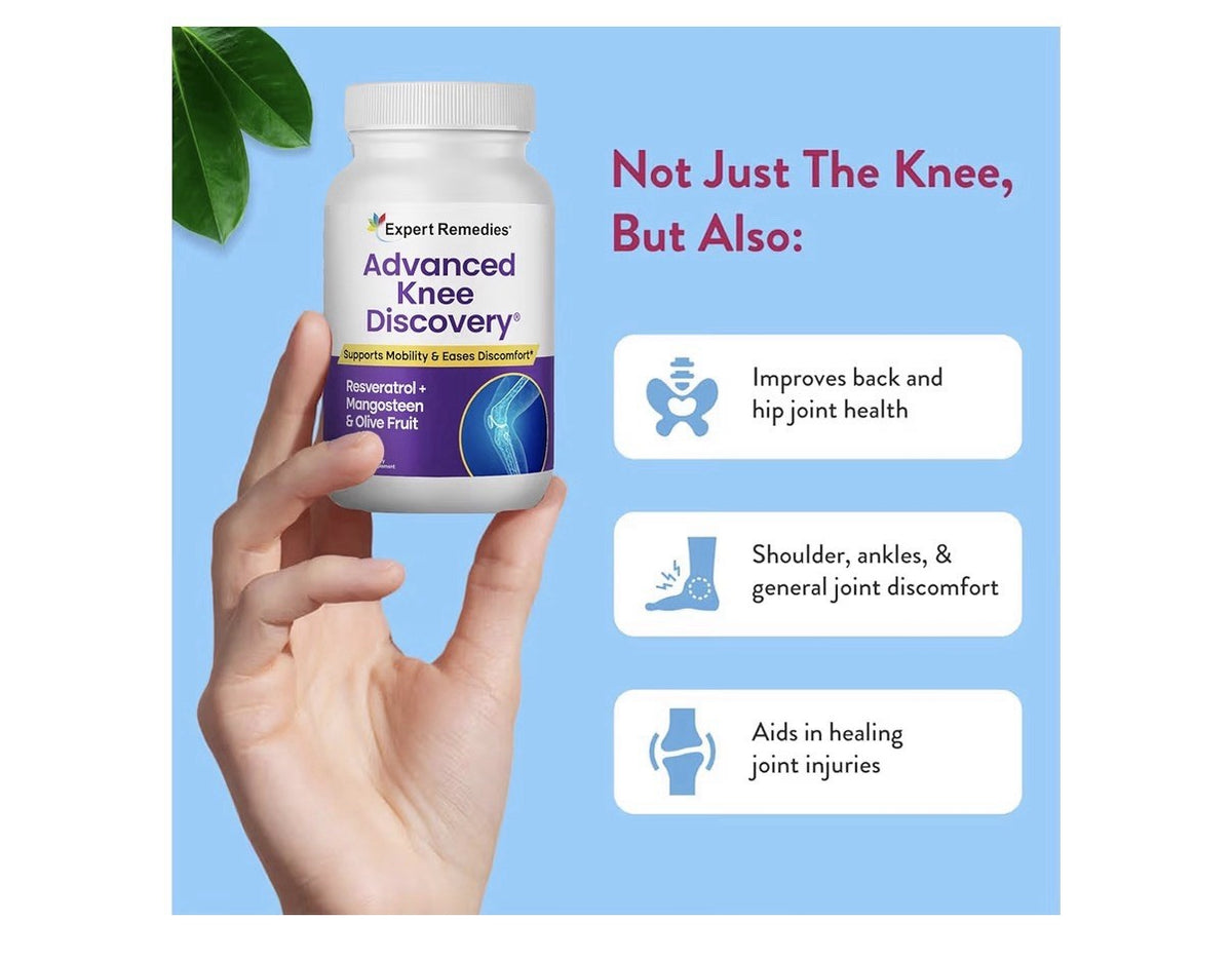 Expert Remedies Advanced Knee Discovery Joint Mobility Support Eases Discomfort