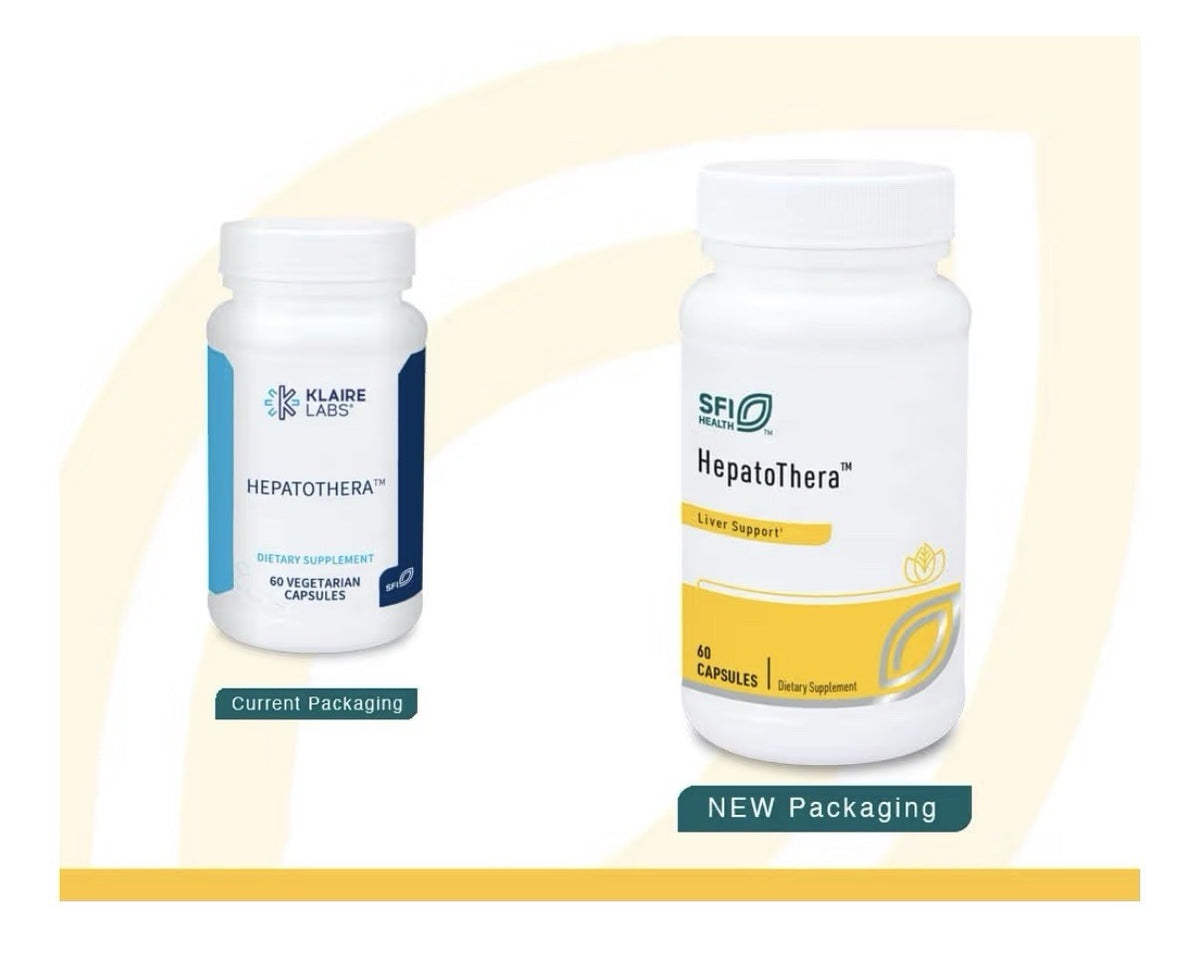 2 Pack SFI Health Hepatothera Liver Support Complex With Milk Thistle & NAC