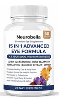 Neurobella Premium Eye Supplement 15-in-1 Advanced Eye Formula 60 Capsules