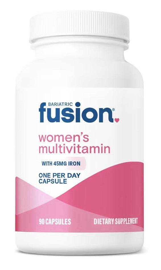 Bariatric Fusion Women’s Multivitamin One Per Day  with Iron 90 Capsules
