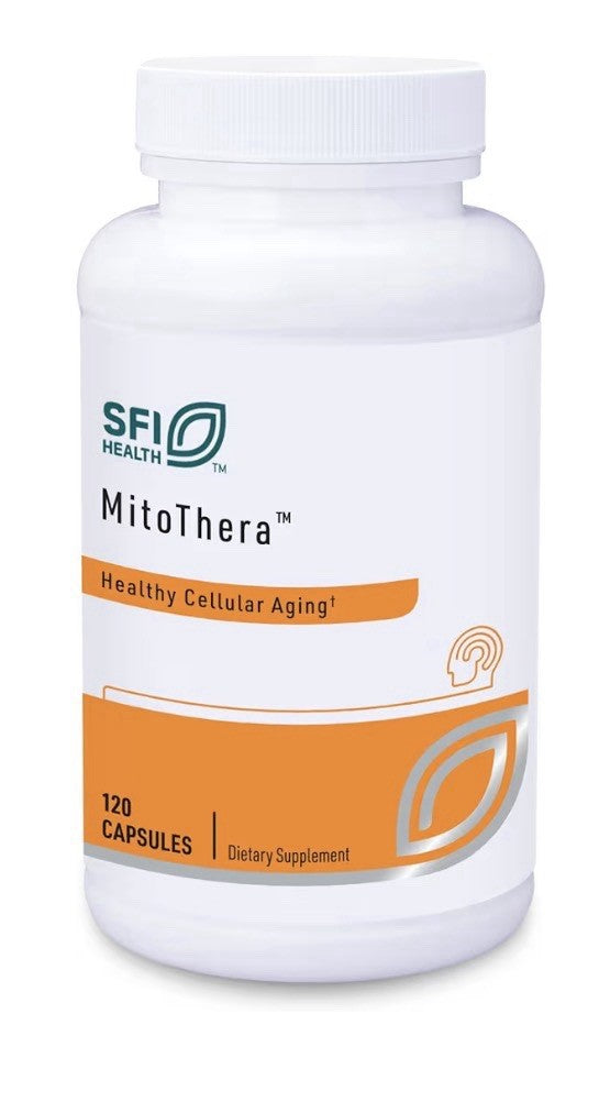 SFI Health Mitothera Healthy Cellular Aging Formula Mitochondrial Energy 120caps