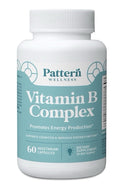 Pattern Wellness Vitamin B Complex Promotes Energy Production Cognitive 60 Caps