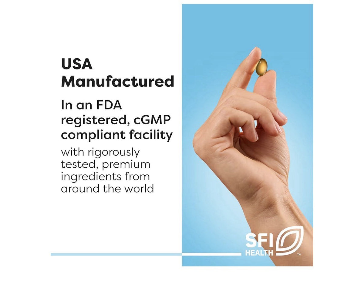 SFI Health THER-BIOTIC Saccharomyces Boulardii Probiotic Yeast Formula 120 Caps