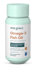 True Grace Omega-3 Fish Oil 1400mg EPA DHA Brain Heart Joint Immune Support 180s