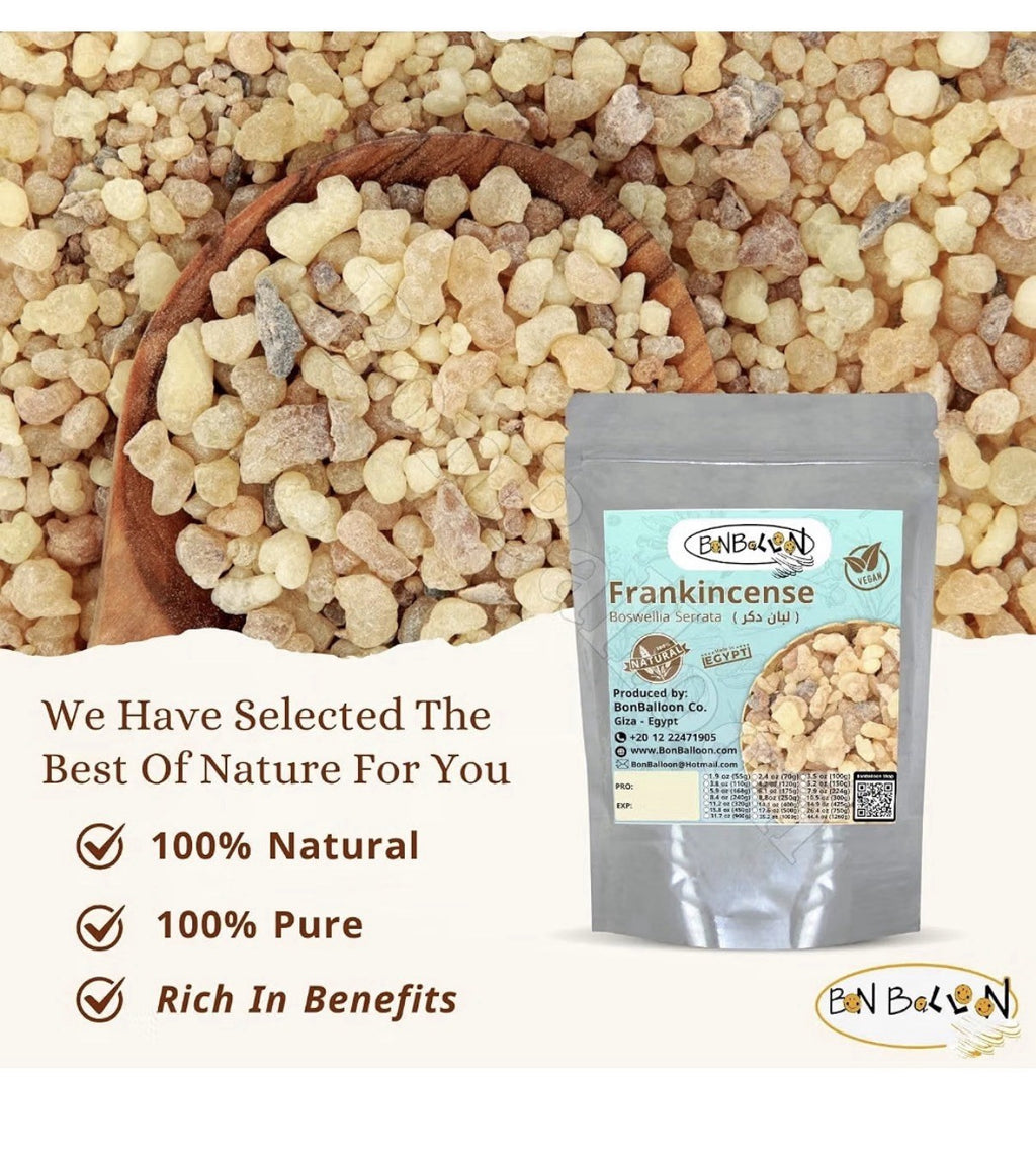 Egyptian Frankincense Gum Premium Natural Raw Rock Herb Pure Dried 6oz