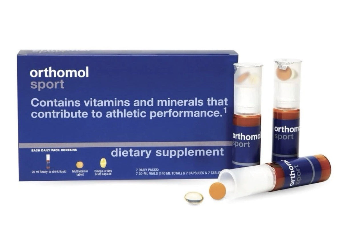 Orthomol Sport Athletic Performance Premium Sports Nutrition 7 Daily Servings