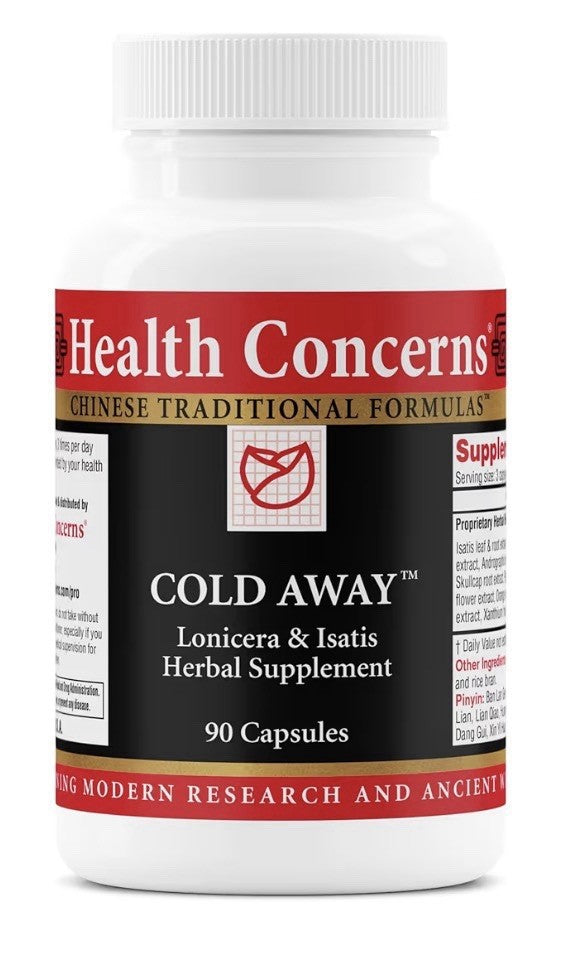 Health Concerns Cold Away Herbal Supplement Immune Support Cold Prevention 90cap