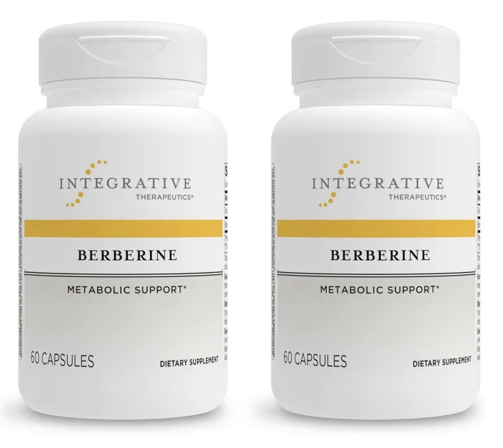 2 Pack Integrative Therapeutics Berberine Metabolism Cellular Energy Support