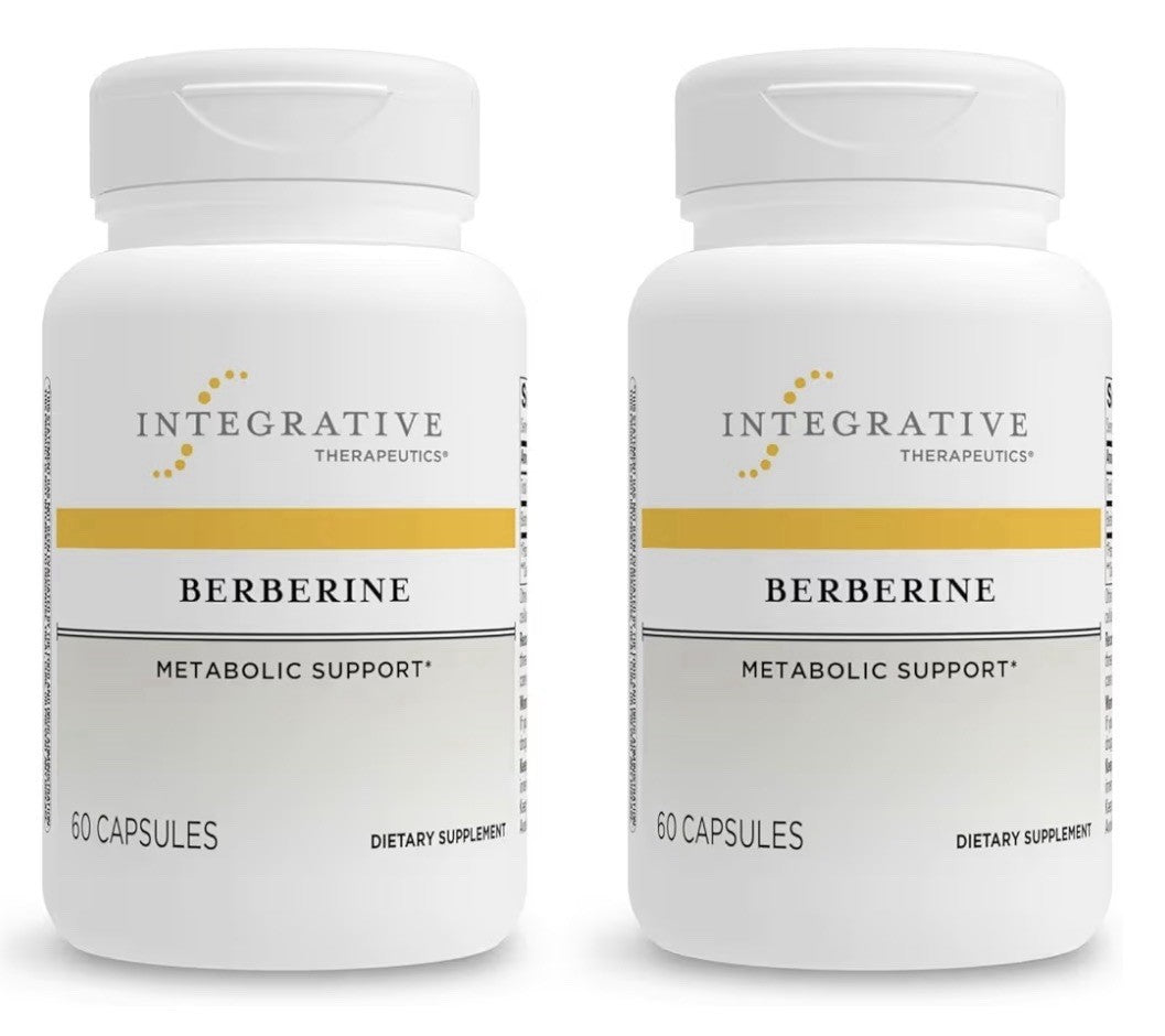 2 Pack Integrative Therapeutics Berberine Metabolism Cellular Energy Support