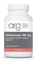 Allergy Research Group Nattokinase 100 mg Circularity Support 2000 FU 180Softgel