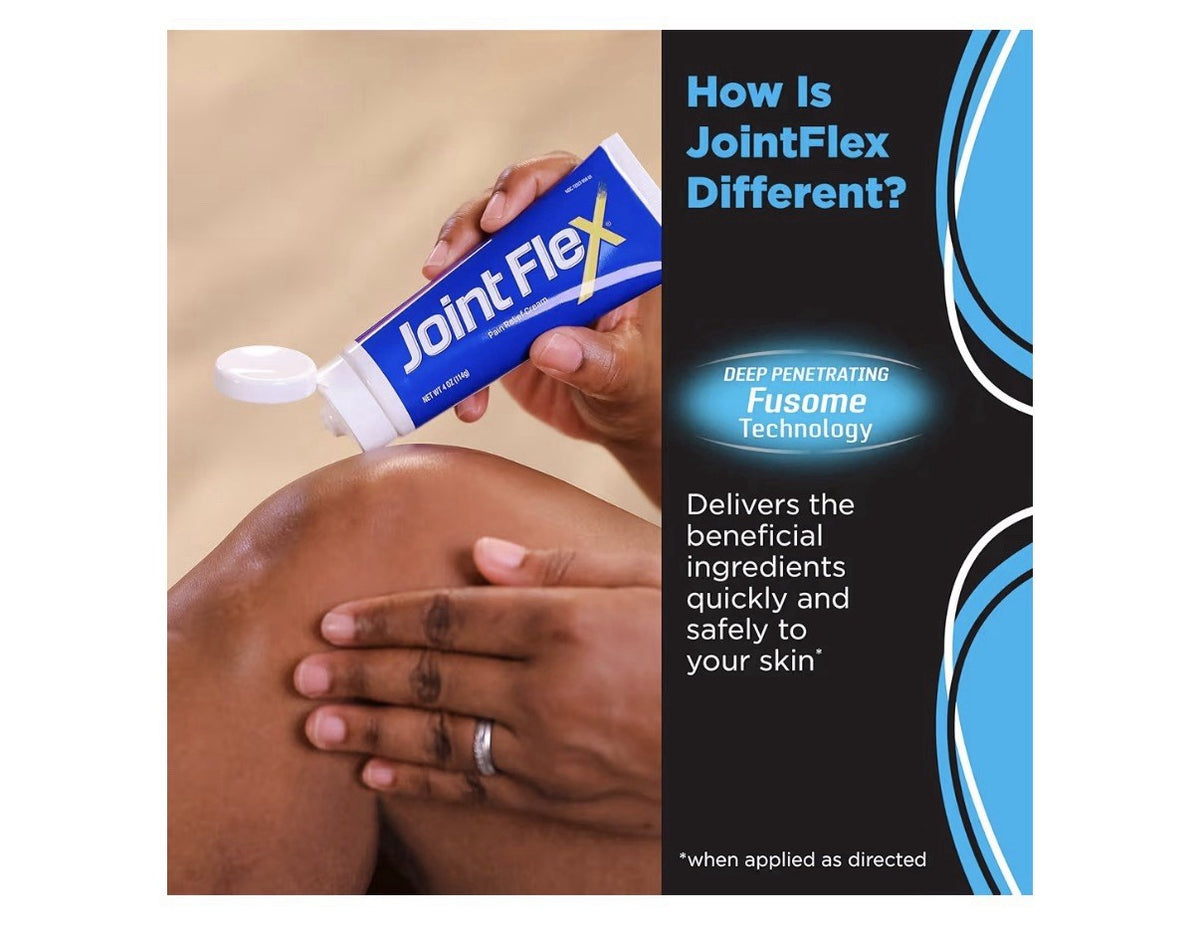 JointFlex Immediate Long Lasting Relief cream  Joints Arthritis Pain Relief 4oz