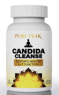 Pure Peak Candida Cleanse Gut & Colon Support Detox for Men & Women 60 Capsules