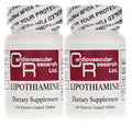 Cardiovascular Research Lipothiamine Vitamin Bl with Alpha-Lipoic Acid 2 Pack