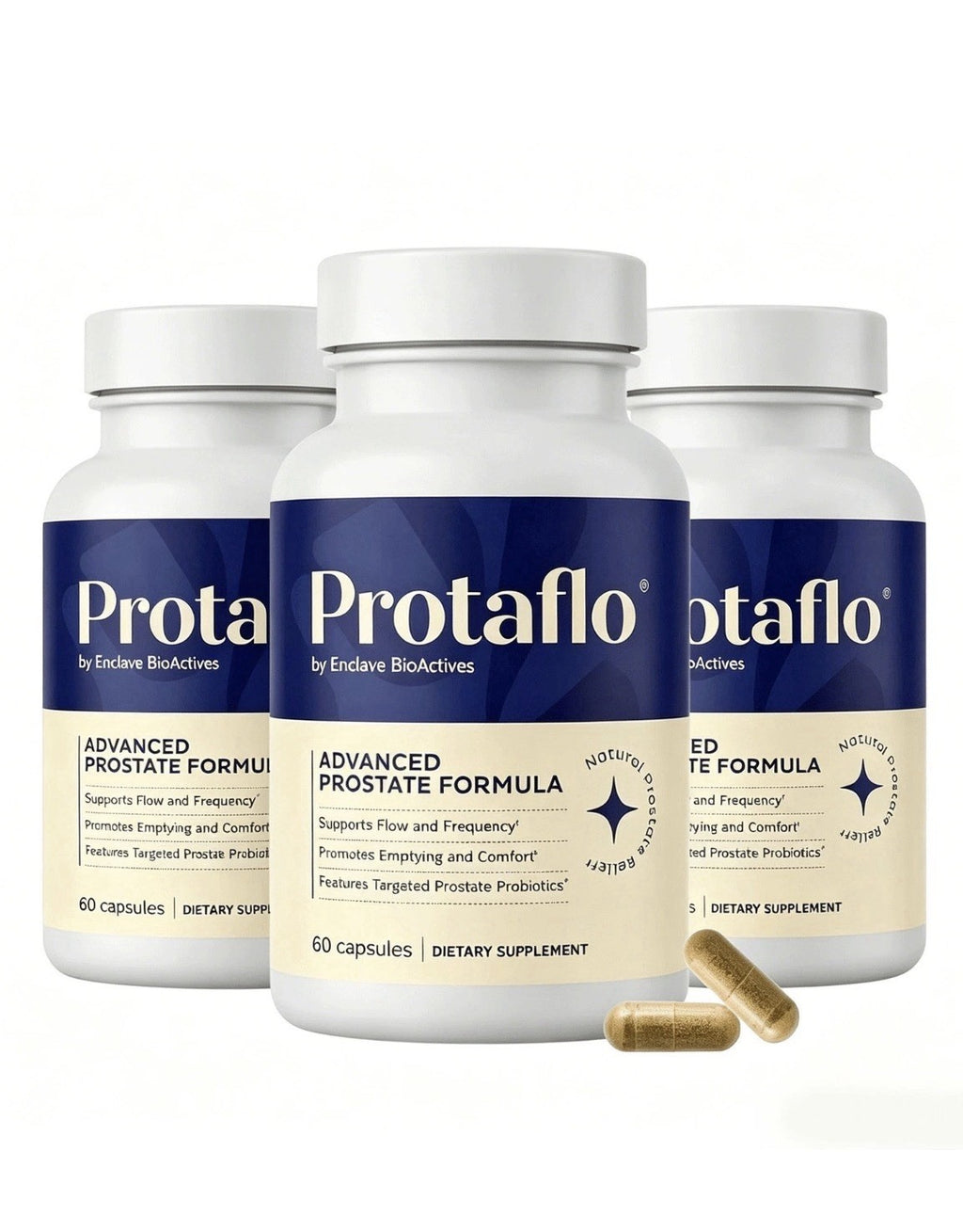 Protaflo Advanced Prostate Formula Urinary Flow Bladder Control For Men 3 Pack