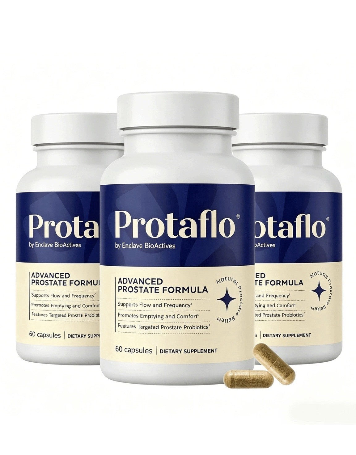 Protaflo Advanced Prostate Formula Urinary Flow Bladder Control For Men 3 Pack