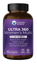 Vitamin World Ultra 360 Women’s Multi Multivitamin Women's 50+ Supplement 180Cap