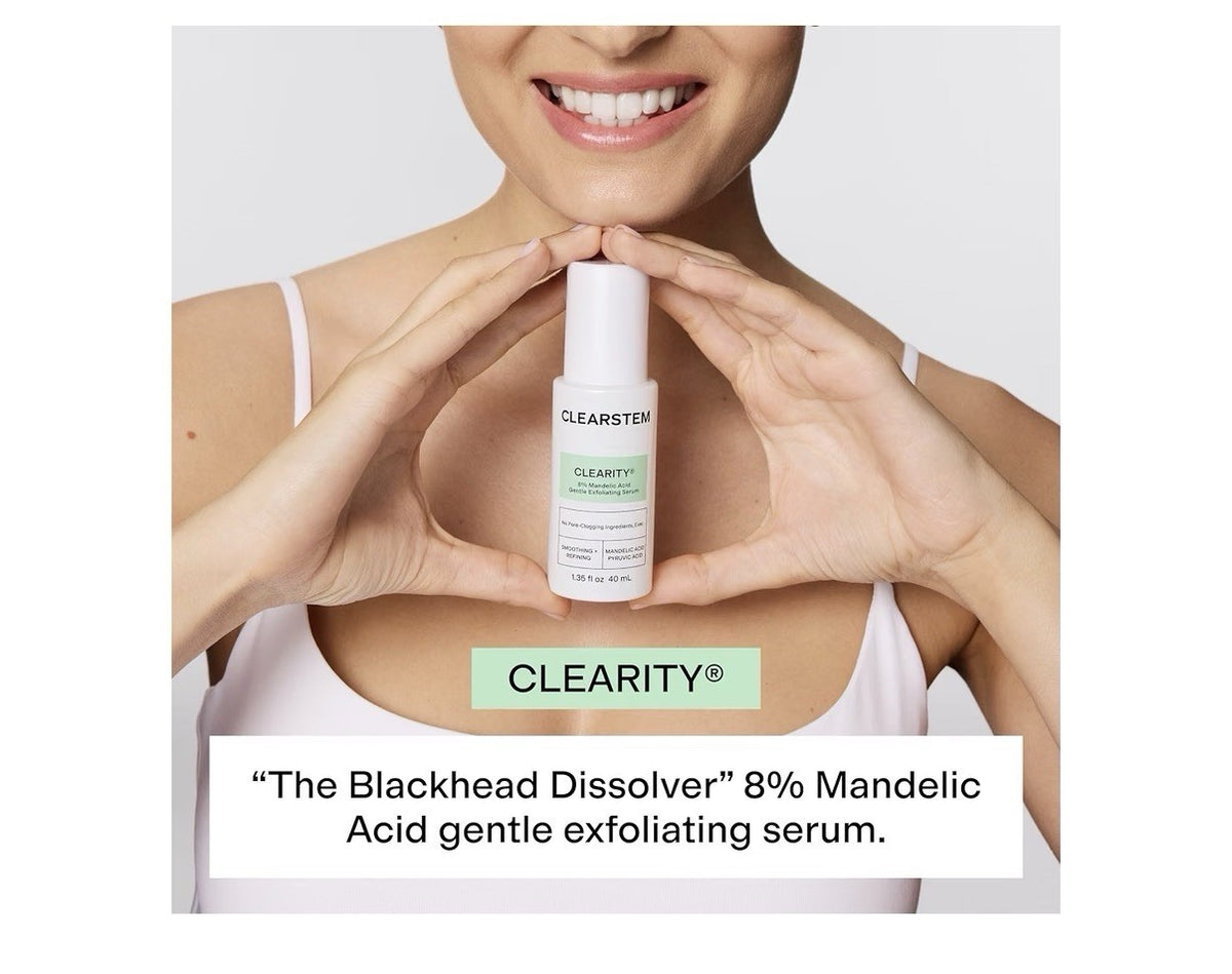 CLEARSTEM CLEARITY Mandelic Acid Serum Gentle Exfoliating Serum All Skin Types